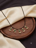 Short Mangalsutra with American dimond