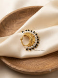 Handmade chandrakor nath with moti and stones