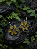 Monalisa stone Hanging earrings