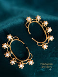Brass Earcuff with moti