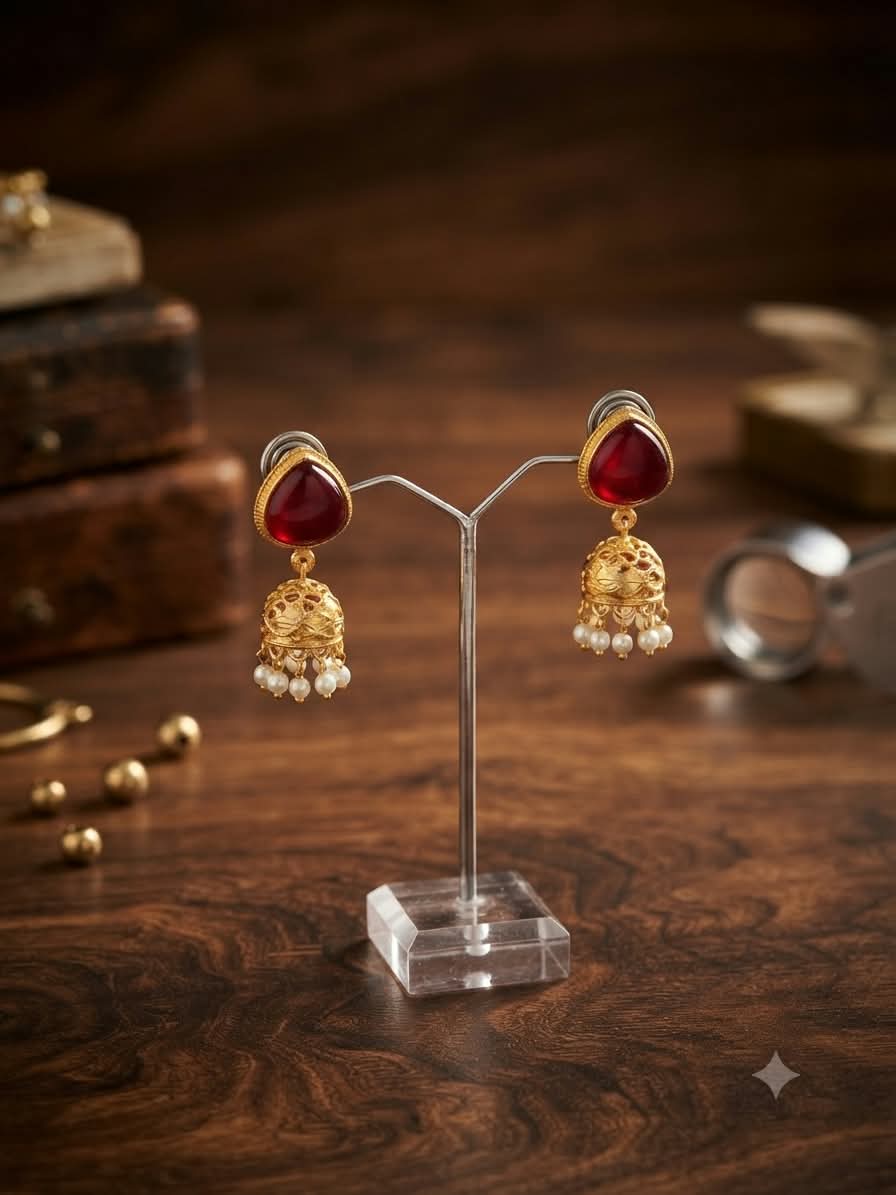 Kashmiri Zumka Earrings