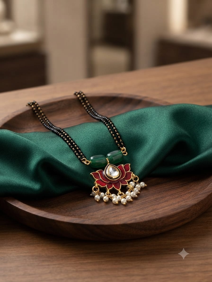 Lotus Mangalsutra